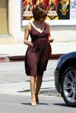 Eva Longoria shows nice pokies and cleavage going out and about in Hollywood