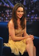 Emilia Clarke - at Late Night With Jimmy Fallon in New York 04/01/13