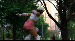 Amy Jo as Kimberly in Power Rangers