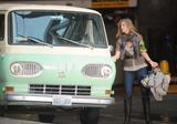 Jennifer Aniston shooting scenes for her new movie 'Traveling' pictures