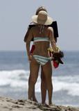 Jenny McCarthy in Bikini on the Beach in Malibu