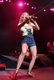 Fergie performs at the Pacific Amphitheatre during the Orange County Fair in Costa Mesa, California