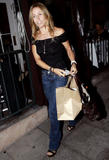 Sheryl Crow - out to dinner, braless see-through