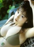 Yoko Matsugane Green Bikini 2